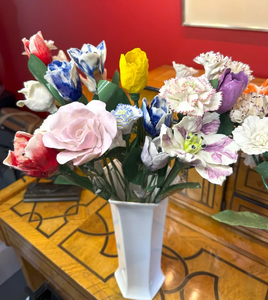 Decorative objects - Porcelain floral arrangement - FLEURIR L AVENIR