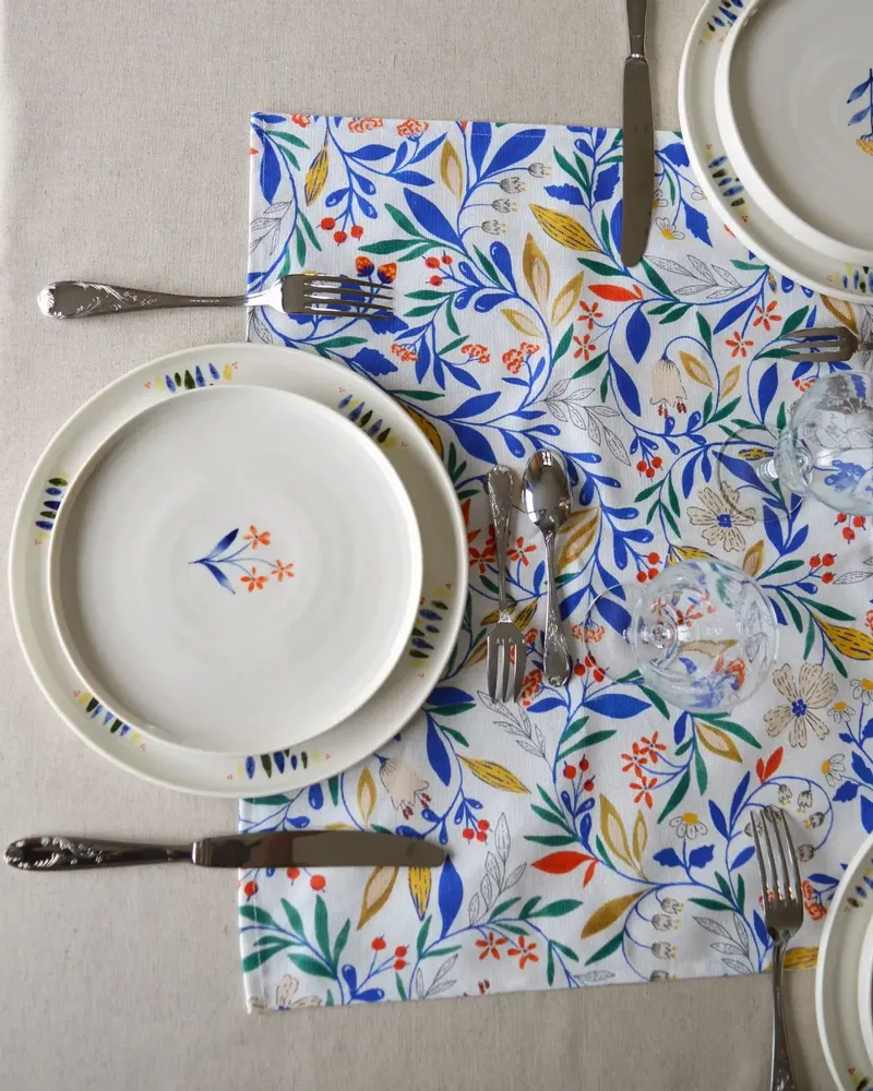 Linge de table textile - Chemin de table Primavera - MAISON PRIMAVERA