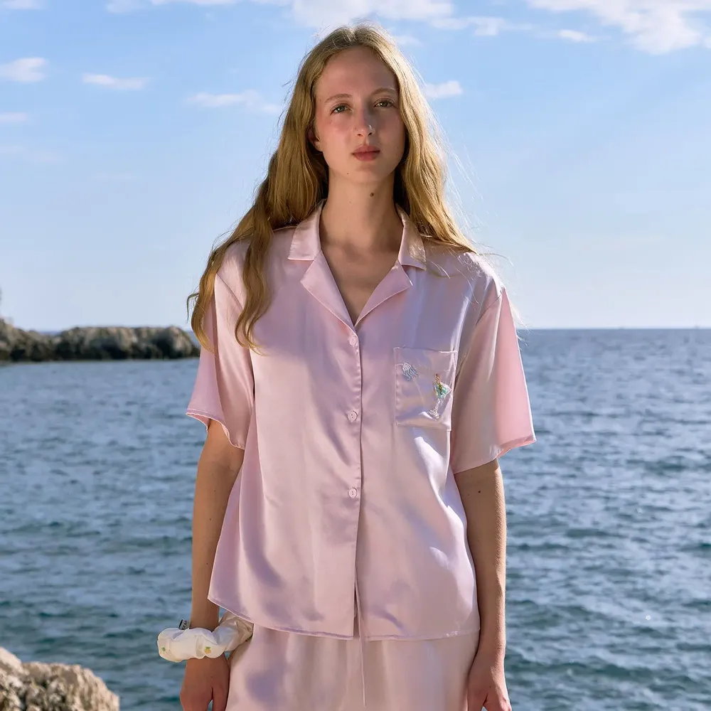 Prêt-à-porter - Ensemble d’intérieur Évasion Estivale Perlée – Collection Resort PAJA - NOT JUST PAJAMA