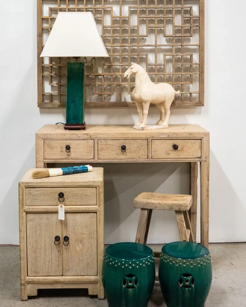 Night tables - Small cabinet – Natural or hand lacquered finish - PAGODA INTERNATIONAL