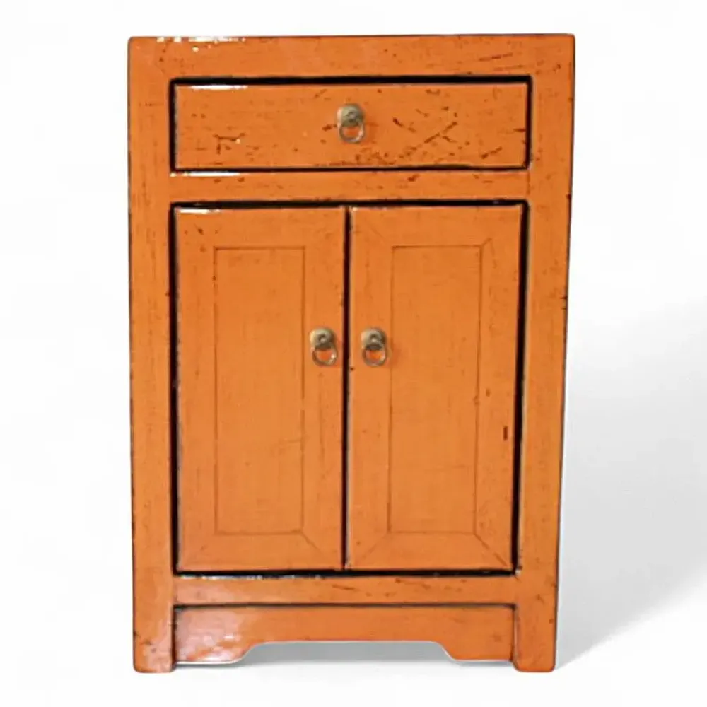 Night tables - Small cabinet – Natural or hand lacquered finish - PAGODA INTERNATIONAL