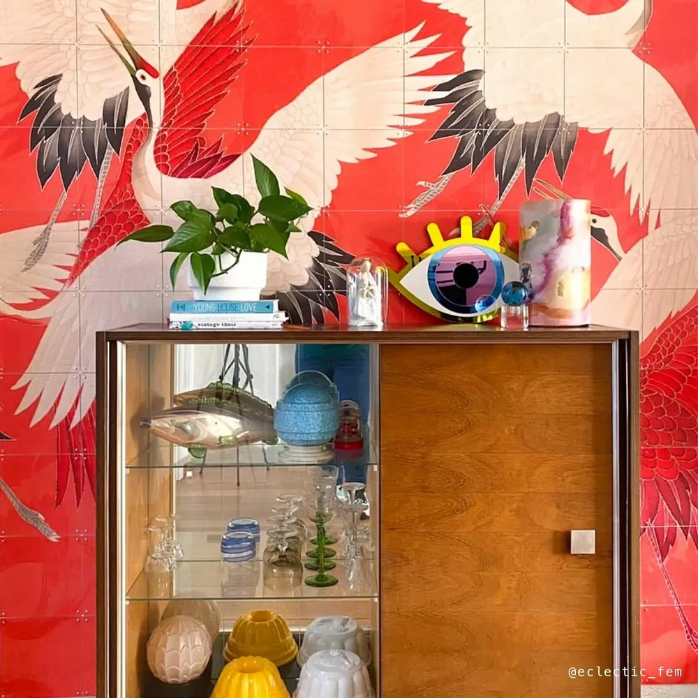 Autres décorations murales - Eye See You – Miroir espiègle en forme d’œil graphique - LA MISÉTO