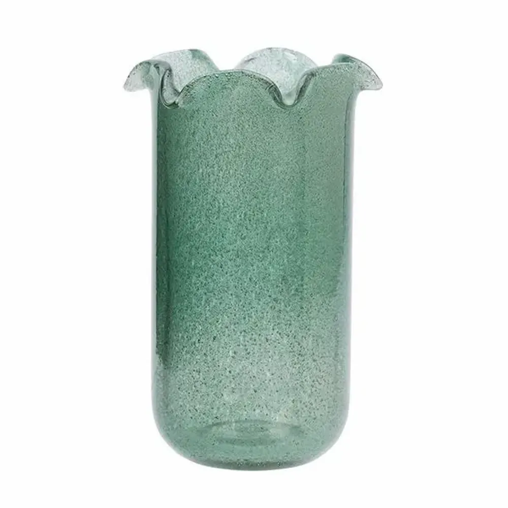 Vases - Frosted Glass Vase - MADAM STOLTZ