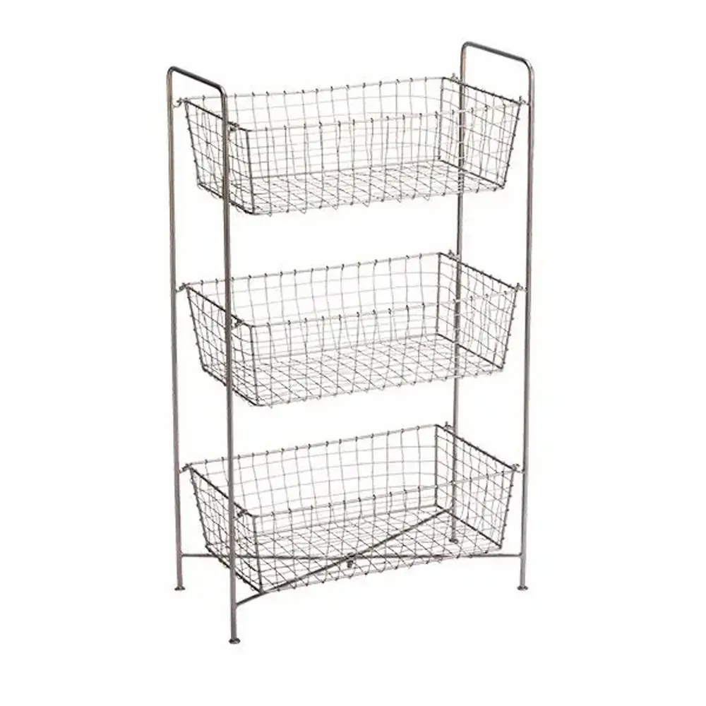 Food storage - Iron rack with baskets - MADAM STOLTZ