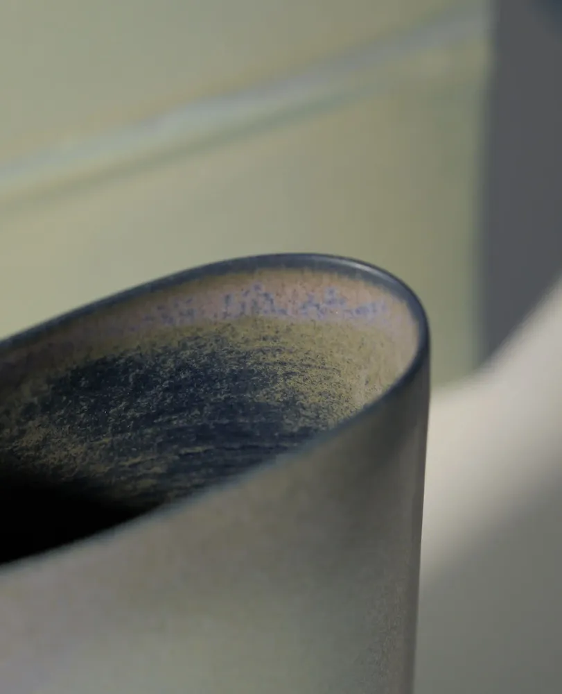 Unique pieces - Title: Passage | Living Nature | Ceramic Vase and Painting - CICA GOMEZ CERAMICS