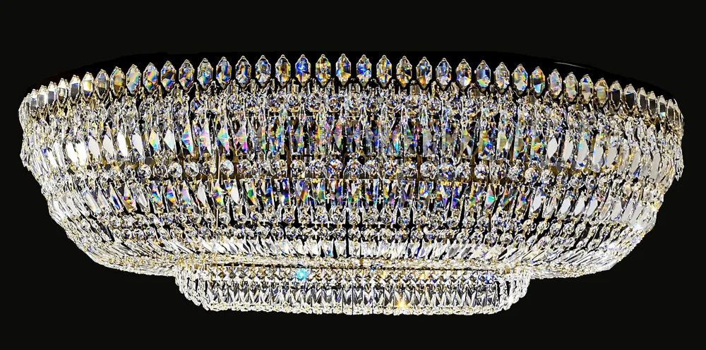 Ceiling lights - Basket oval ceiling light - CRISTALUX  LIGHTING DESIGN