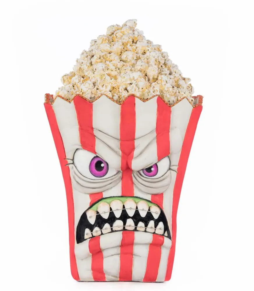 Autres décorations de Noël - BOÎTE À BONBONS POP-CORN CRANKY KERNELS 36 CM - GOODWILL M&G