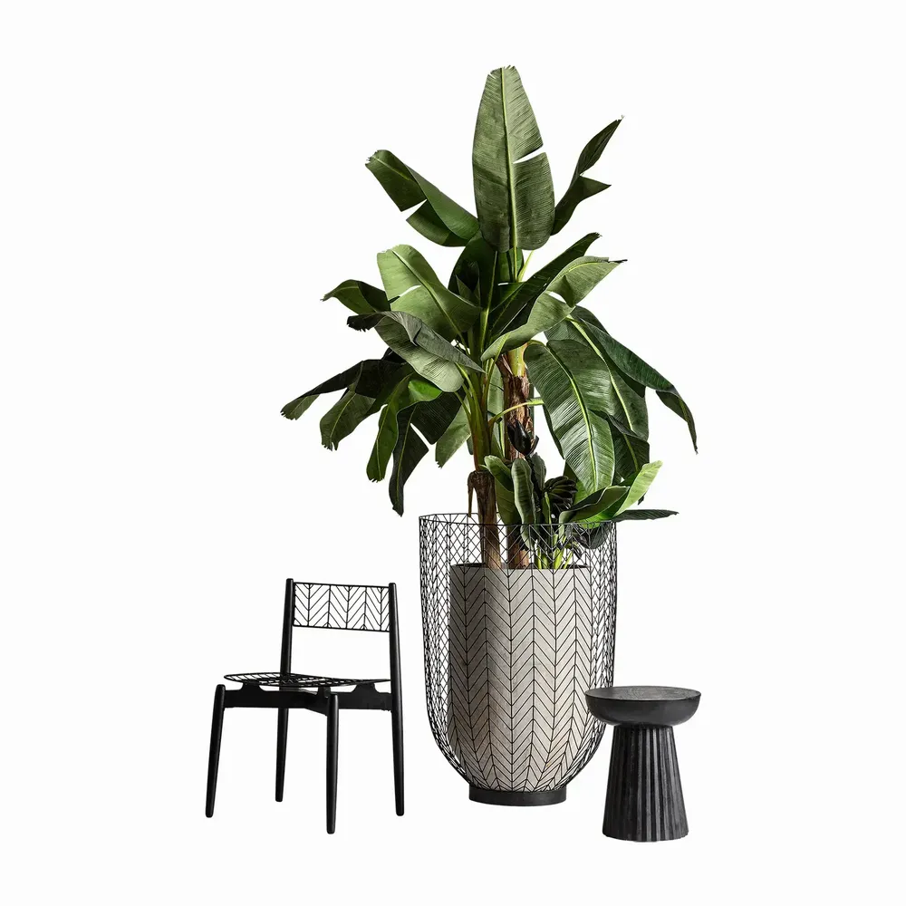 Autres tables  - Table d'appoint en bois de manguier couleur noir cassé en 38x38x48 cm - VICAL