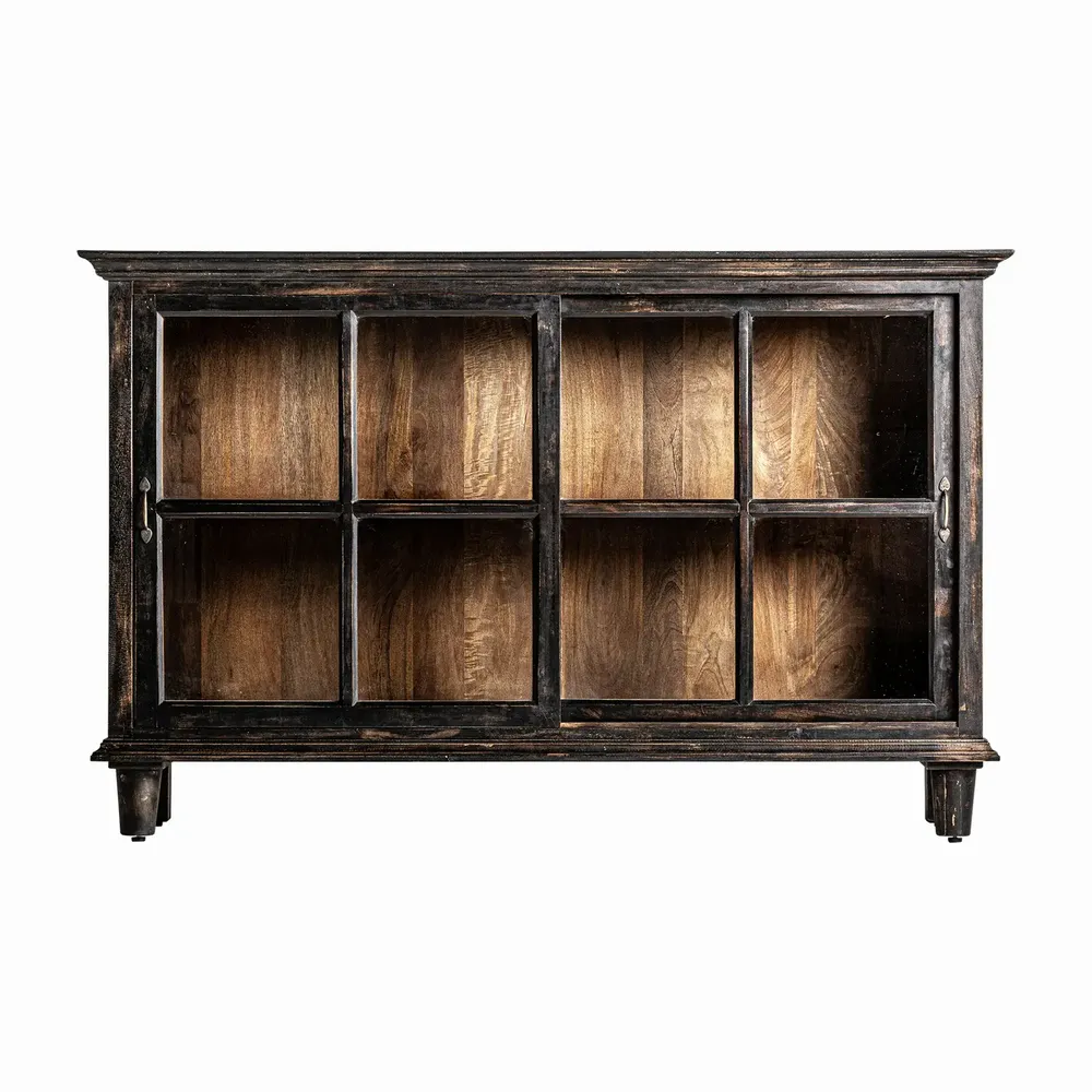 Buffets - Buffet en bois de manguier couleur marron cassé de 173x41x107 cm - VICAL