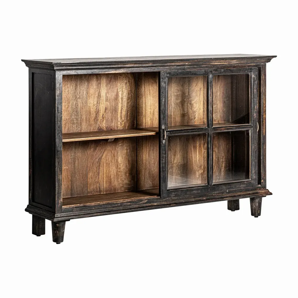 Buffets - Buffet en bois de manguier couleur marron cassé de 173x41x107 cm - VICAL
