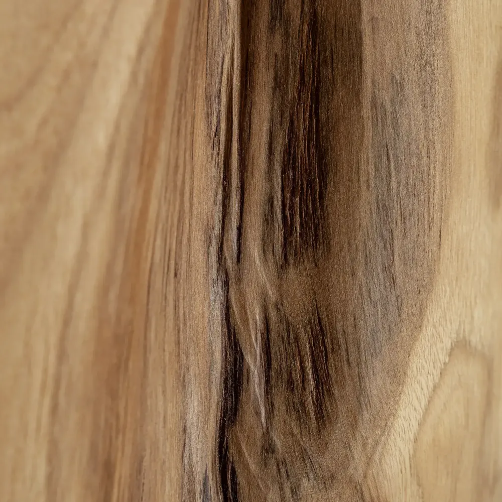 Autres tables  - Table d'appoint en bois de suar couleur marron clair naturel 37x37x43 cm - VICAL