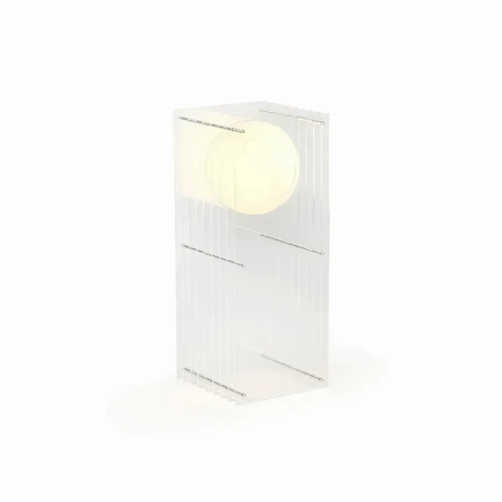 Lampadaires - Lampe LOP grand rectangle en acrylique transparent - BANG