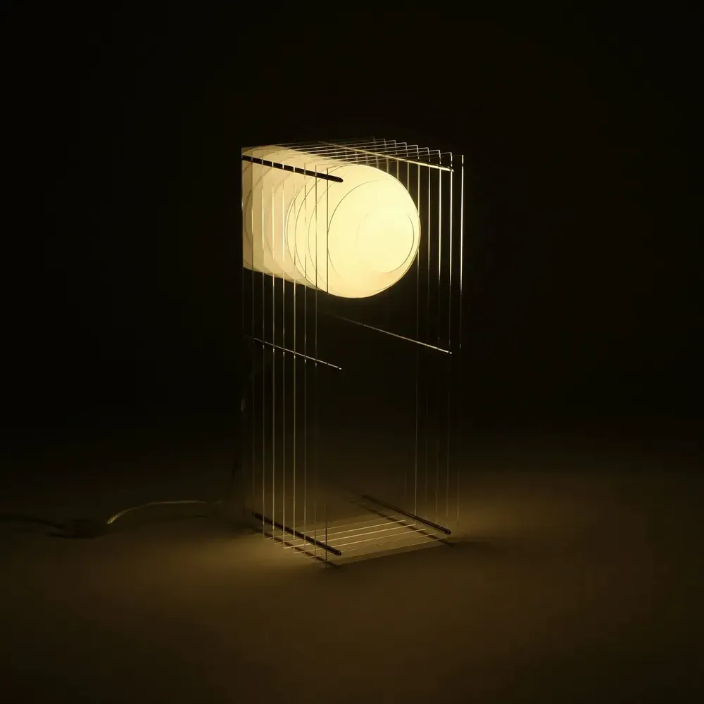 Lampadaires - Lampe LOP grand rectangle en acrylique transparent - BANG