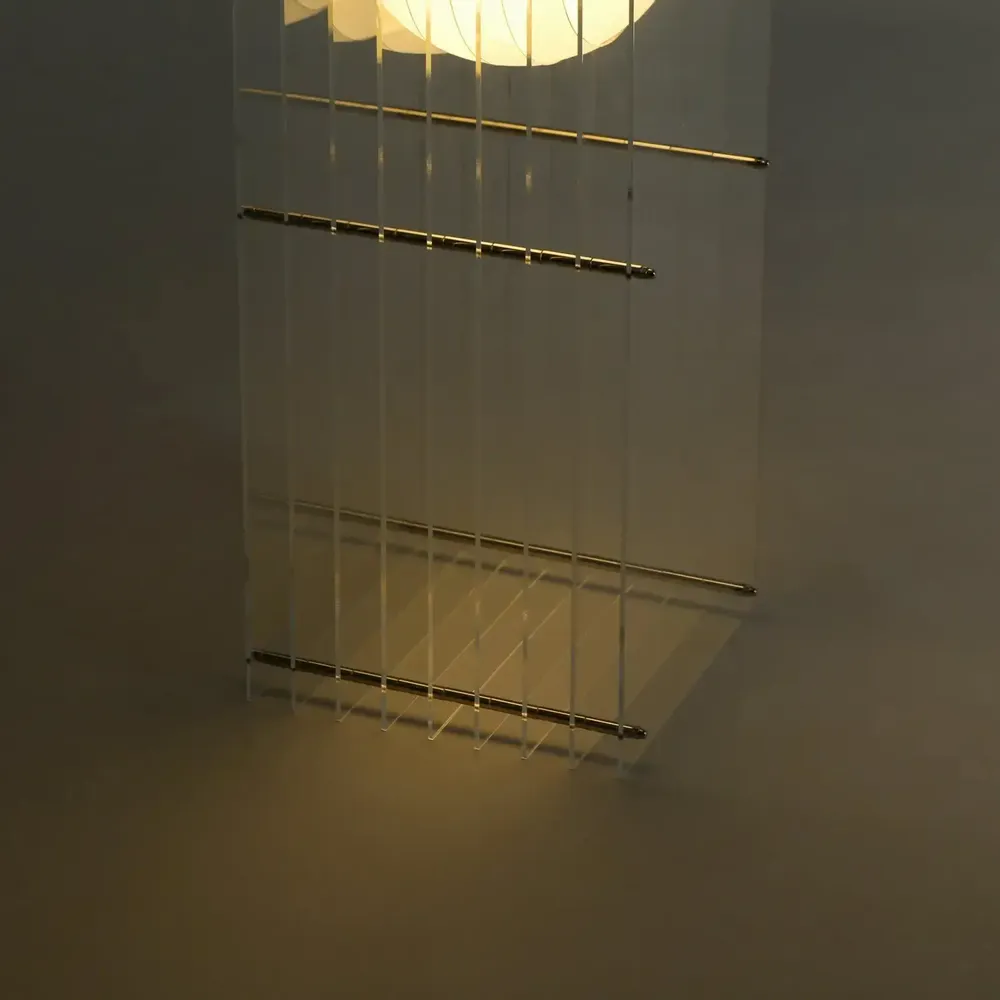 Lampadaires - Lampe LOP grand rectangle en acrylique transparent - BANG