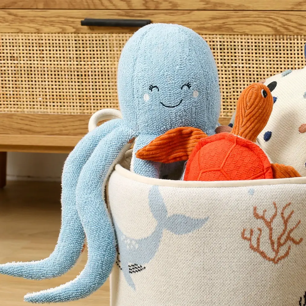 Soft toy - Plush - Octopus - Organic Cotton - POMME