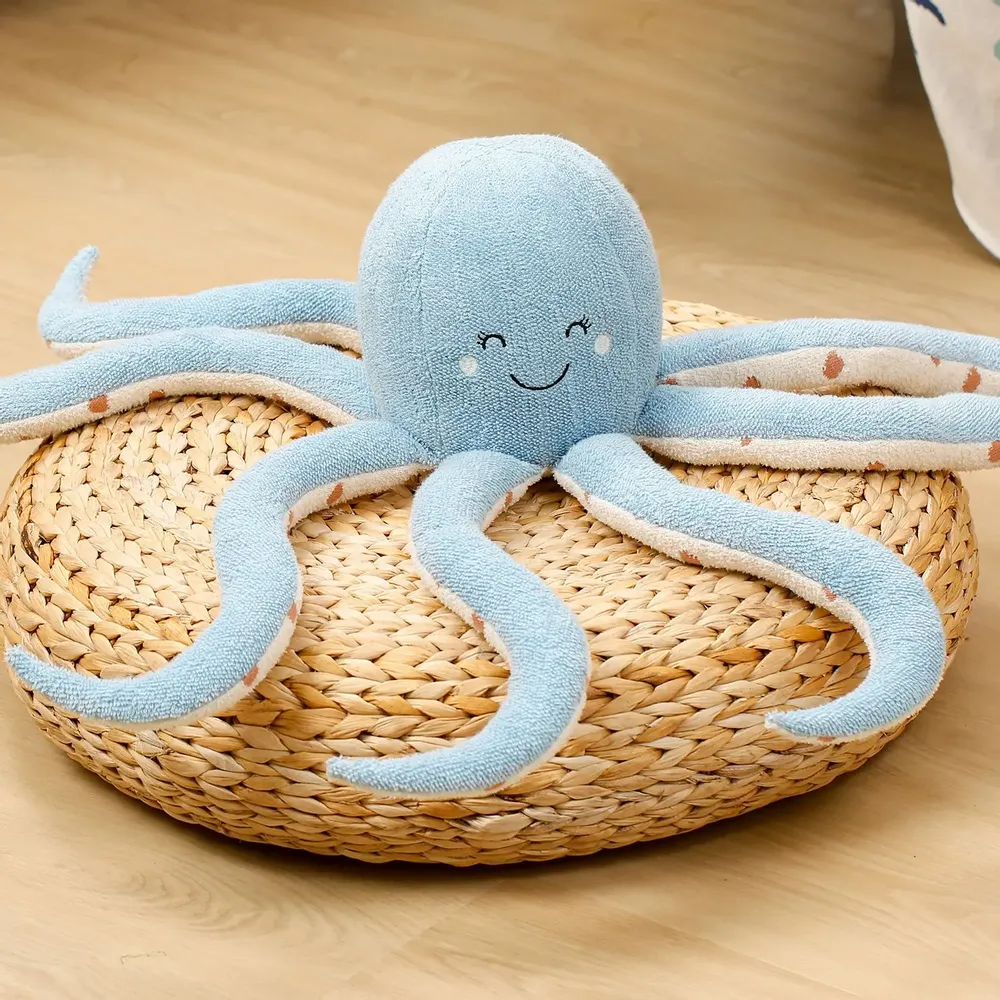 Soft toy - Plush - Octopus - Organic Cotton - POMME