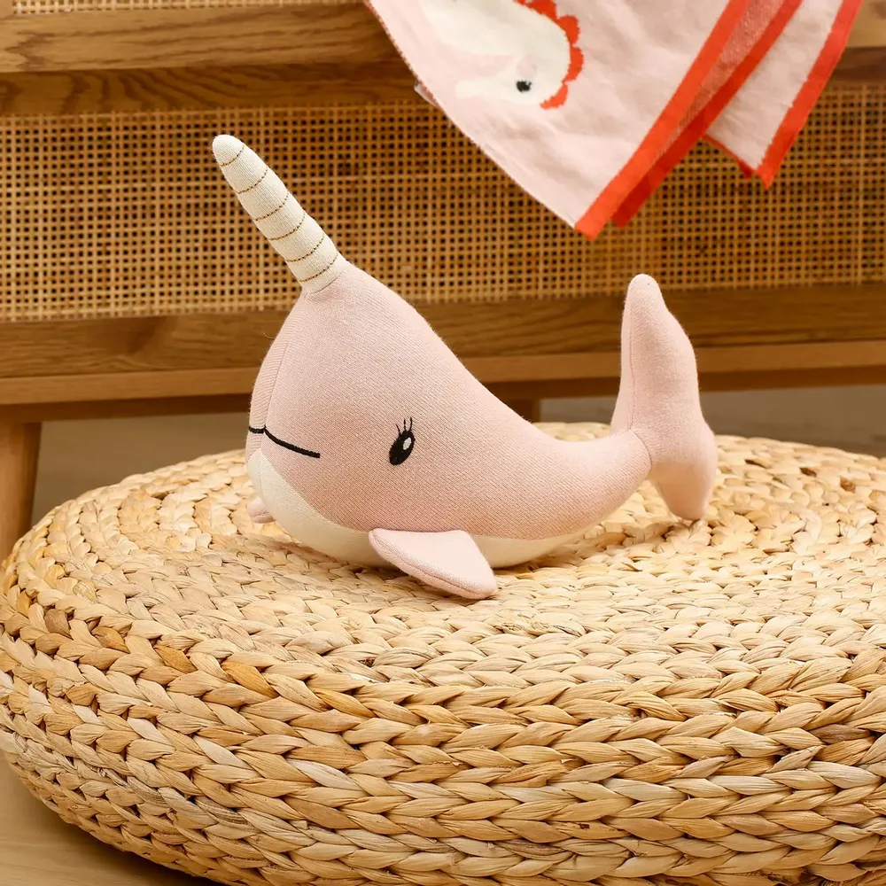 Soft toy - Plush - Narwhal - Organic Cotton - POMME