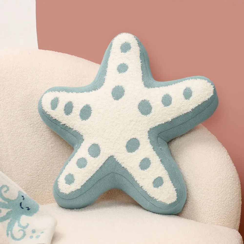 Children's decorative items - Cushion - Starfish - Organic Cotton - POMME