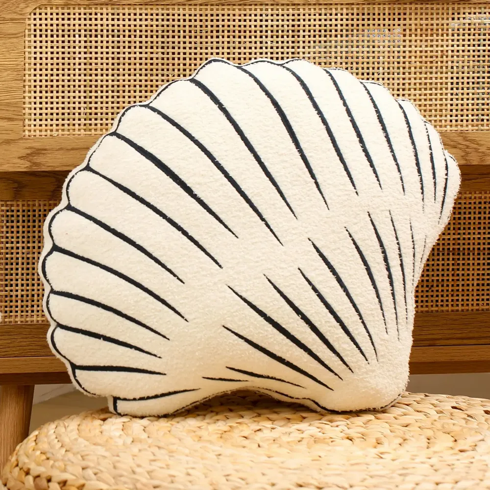 Children's decorative items - Cushion - Shell - Organic Cotton - POMME