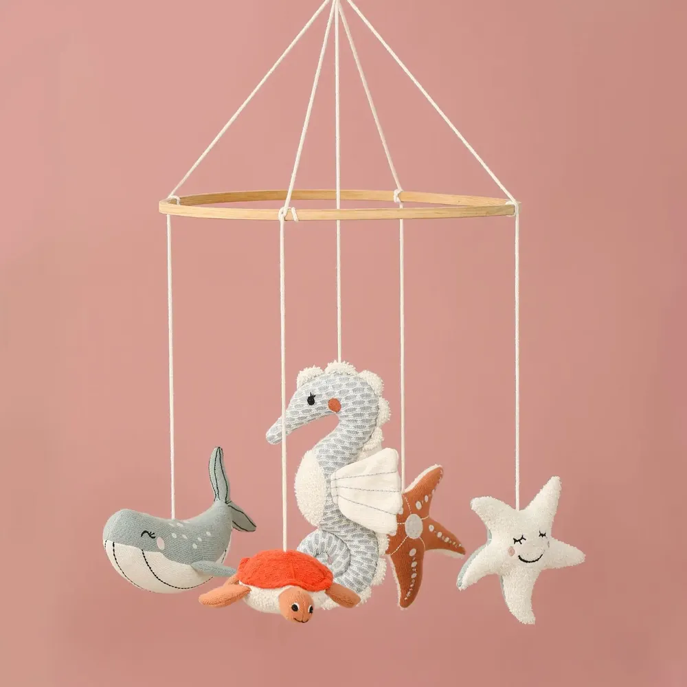 Children's decorative items - Mobile - Marine Animals - Organic Cotton - POMME