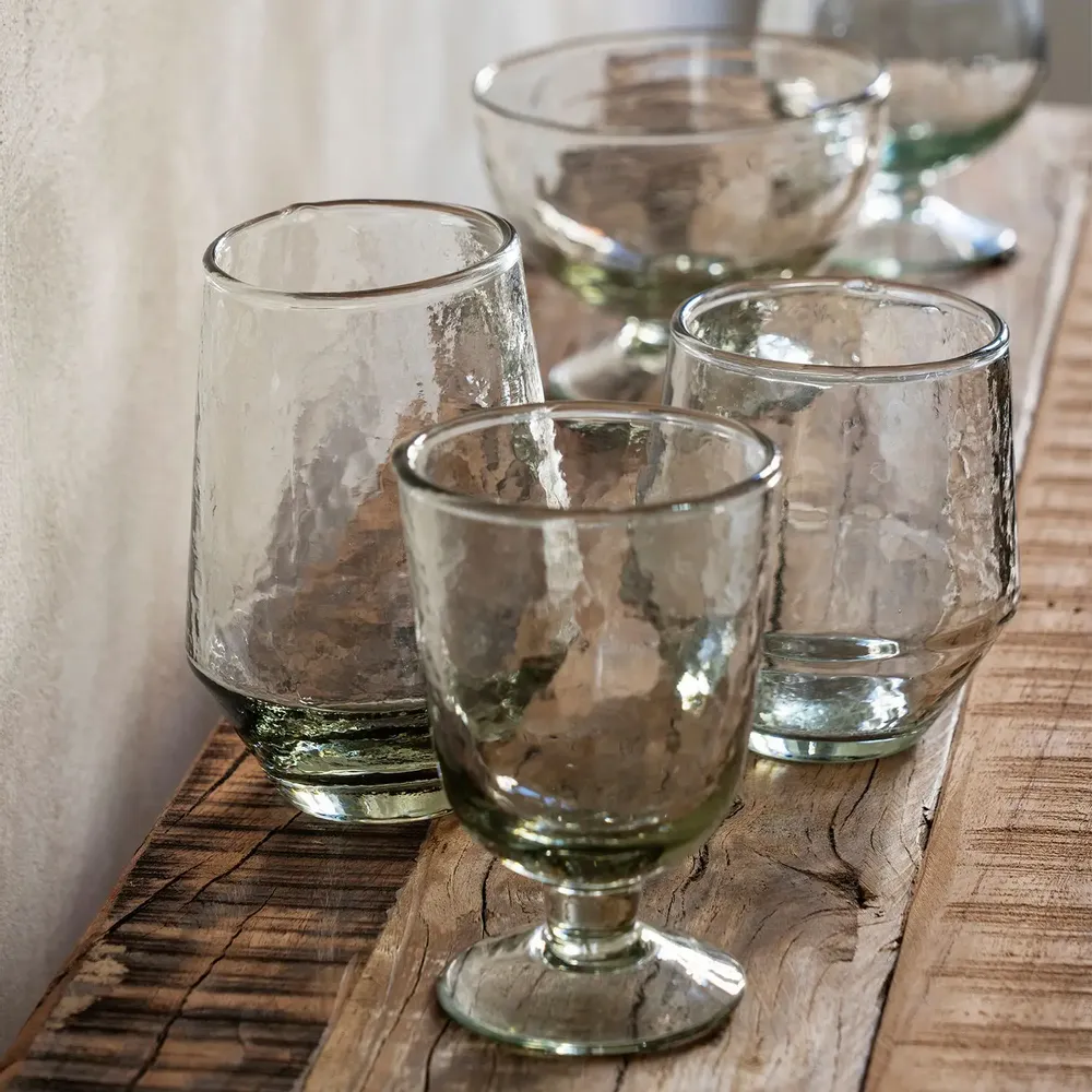 Glass - Hammered ice cup - MADAM STOLTZ
