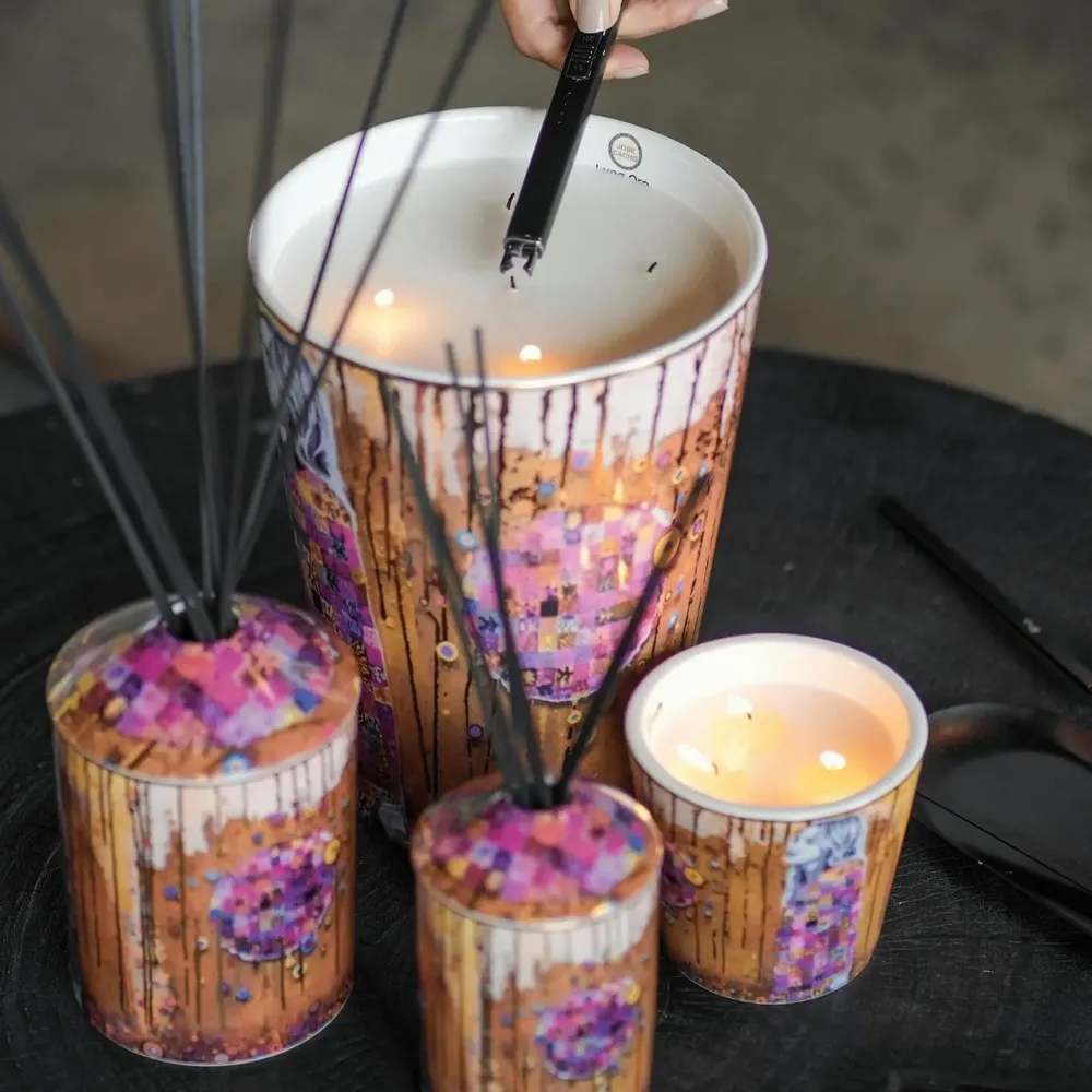 Decorative objects - LUNA ORO Luxury Candle - 3200g | ARTITUDE HOME - ARTITUDE HOME