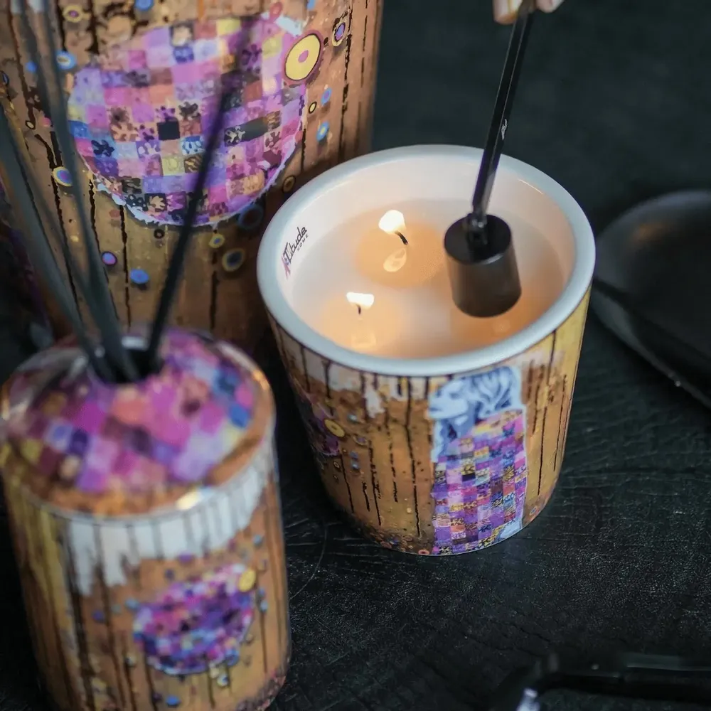Decorative objects - LUNA ORO Luxury Candle - 3200g | ARTITUDE HOME - ARTITUDE HOME