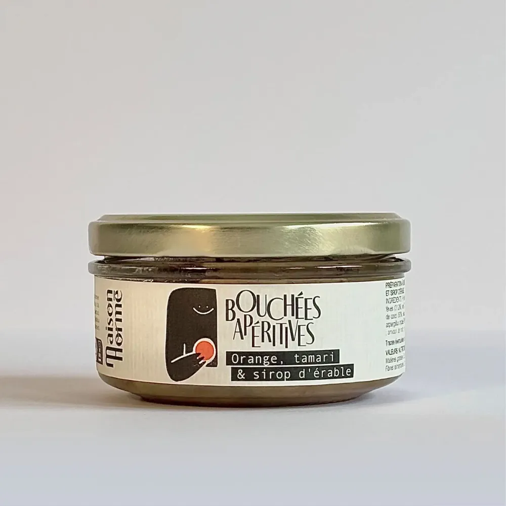 Épicerie fine - Bouchées apéritives à l'orange, au tamari et au sirop d'érable - MAISON HORMÉ