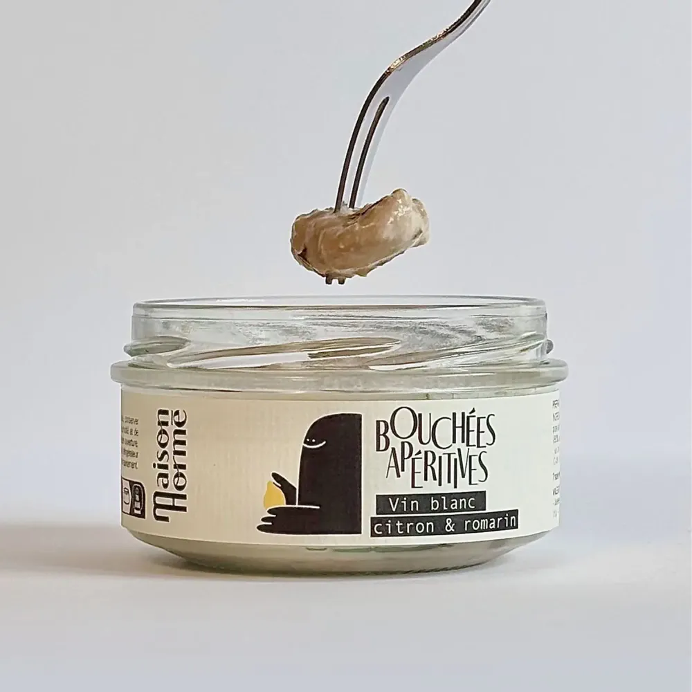 Épicerie fine - Bouchées apéritives vin blanc, citron et romarin - MAISON HORMÉ