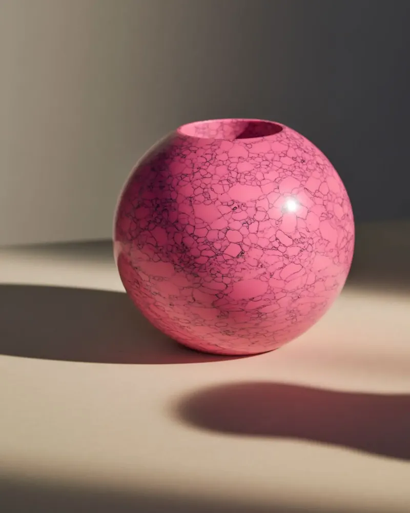 Vases - Uranus Vase in French Rose by Colours of JoYE - TULESTE FACTORY
