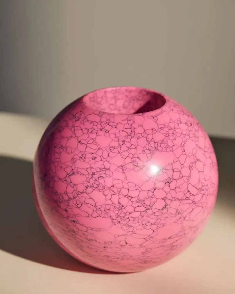 Vases - Uranus Vase in French Rose by Colours of JoYE - TULESTE FACTORY