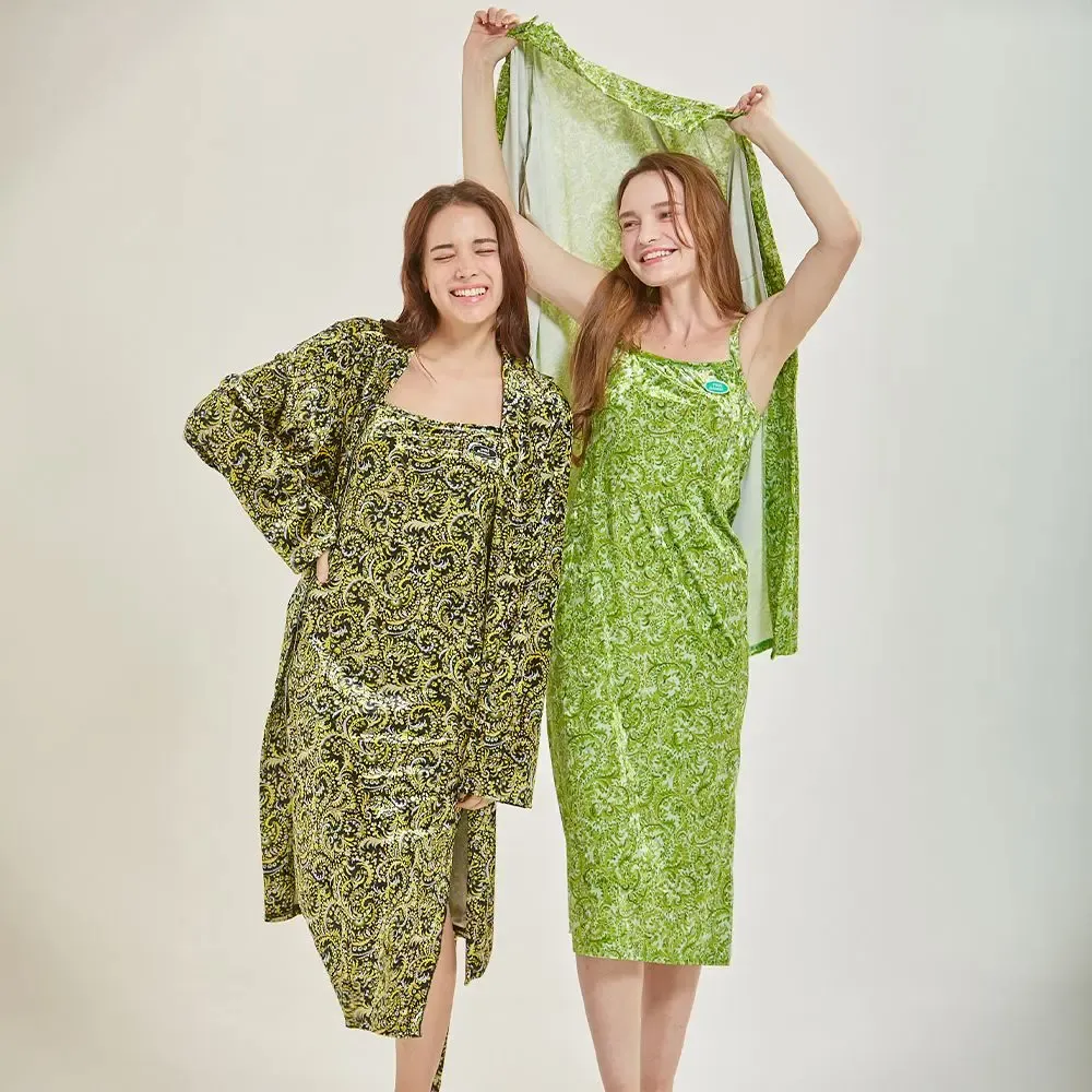 Homewear - Matelassé Robe Dress - PAUL&ANNA