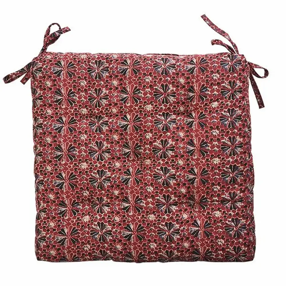 Tissus pour extérieurs - Coussin de chaise en coton imprimé - MADAM STOLTZ