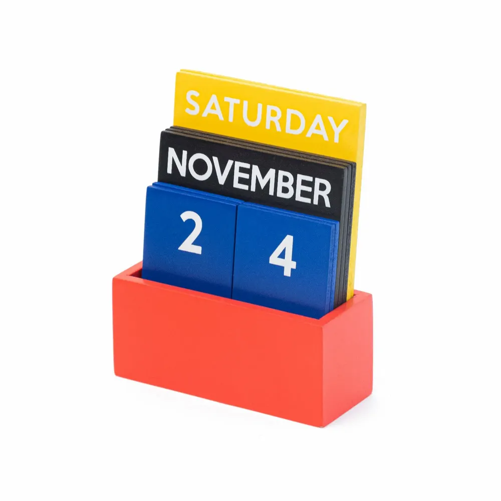Stationery - SMALL MULTICOLOR CALENDAR HF - HELIO FERRETTI