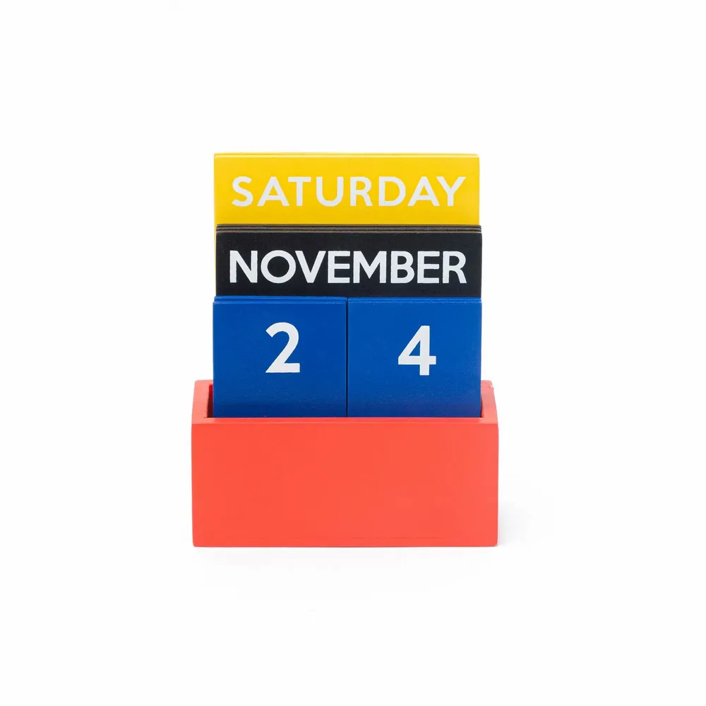 Stationery - SMALL MULTICOLOR CALENDAR HF - HELIO FERRETTI