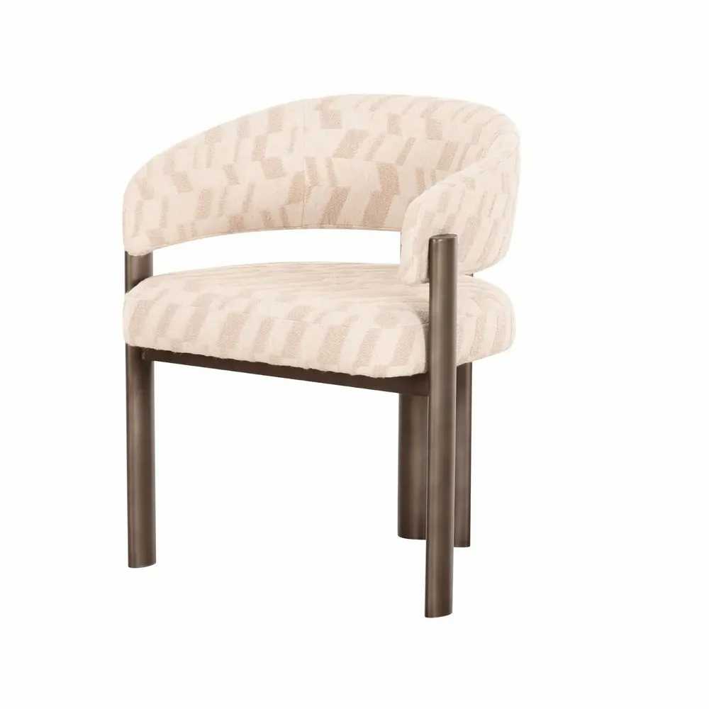 Chaises - Chaise Ninon beige - EMPREINTE DU TEMPS