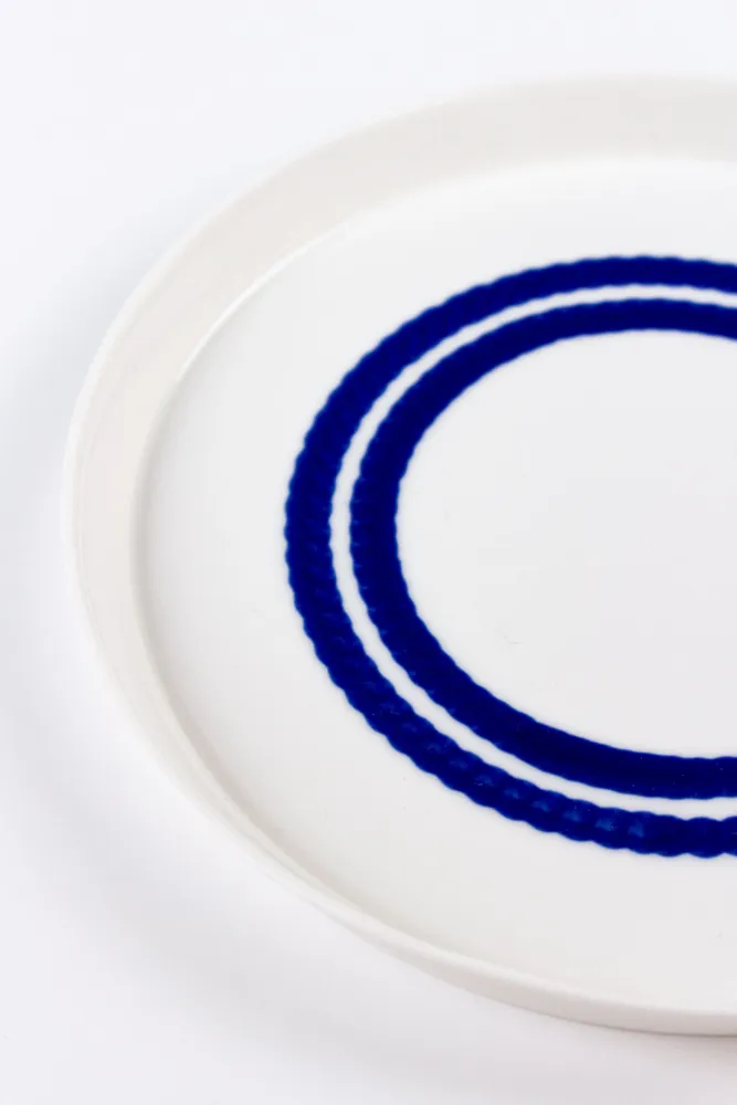 Everyday plates - Porcelain dinner plate 24 cm - MOCA TABLEWARE - STUDIO JOACHIM-MORINEAU