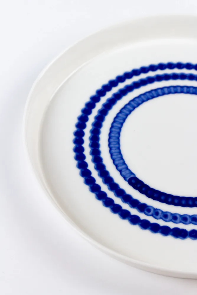 Everyday plates - Porcelain dinner plate 24 cm - MOCA TABLEWARE - STUDIO JOACHIM-MORINEAU