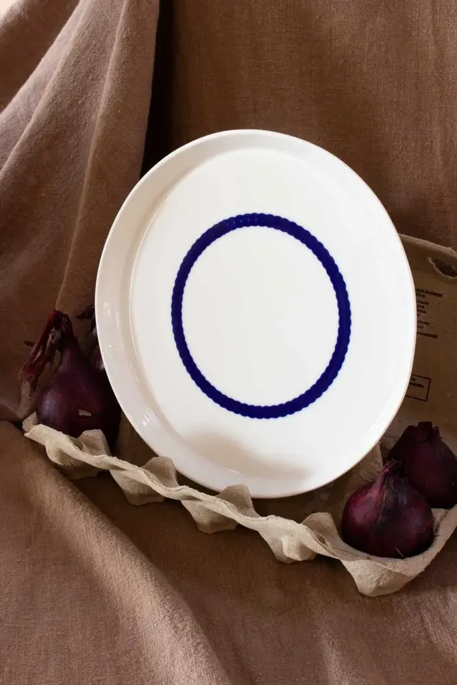 Everyday plates - Porcelain dinner plate 24 cm - MOCA TABLEWARE - STUDIO JOACHIM-MORINEAU