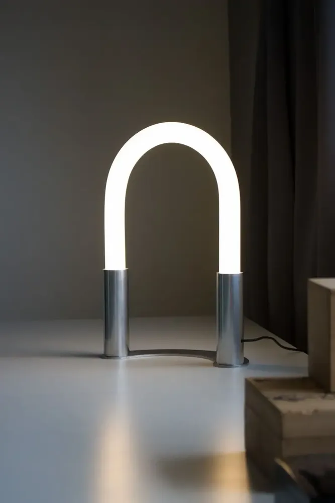 Table lamps - MINI ARCEO - ALUMINIUM TABLE LAMP - STUDIO JOACHIM-MORINEAU
