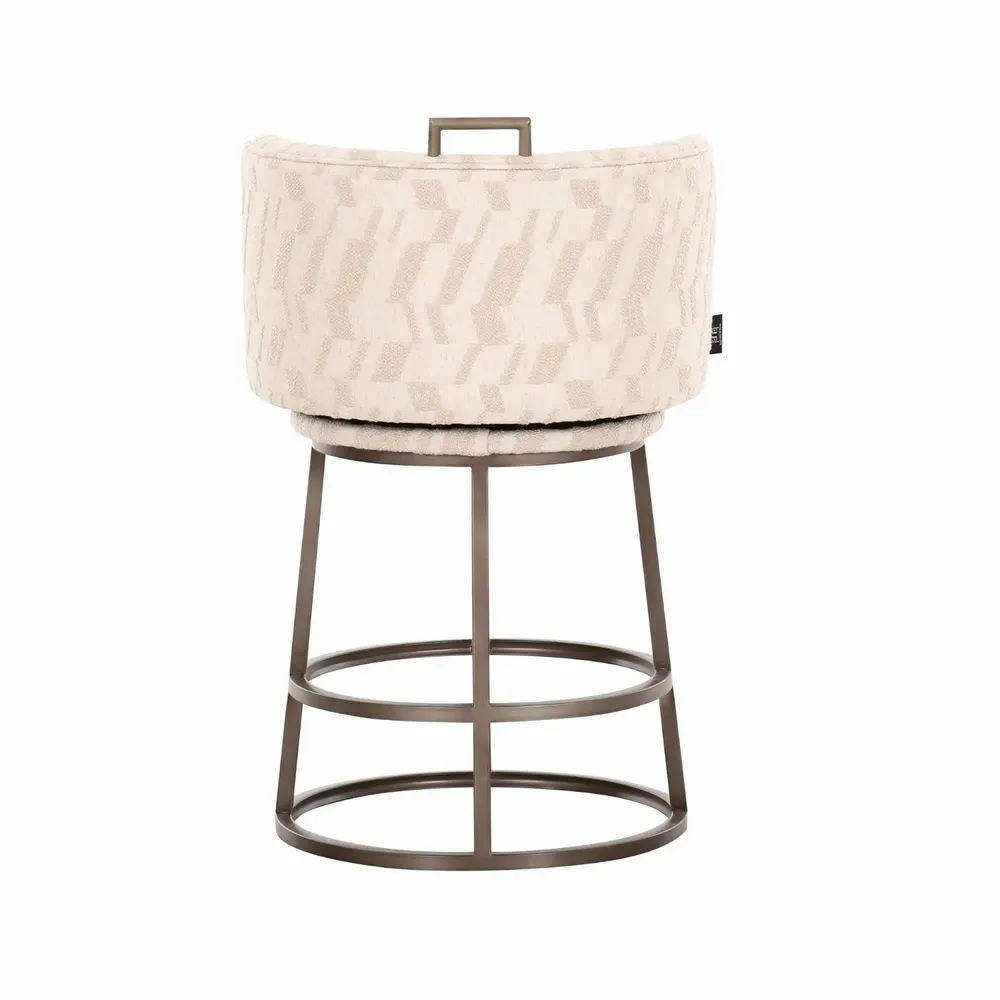 Stools - Tabouret Dana beige - EMPREINTE DU TEMPS