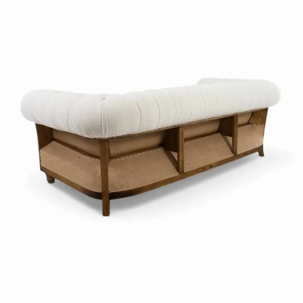 Sofas for hospitalities & contracts - Chesterfield Essence White Pearl | Sofa - CREARTE COLLECTIONS