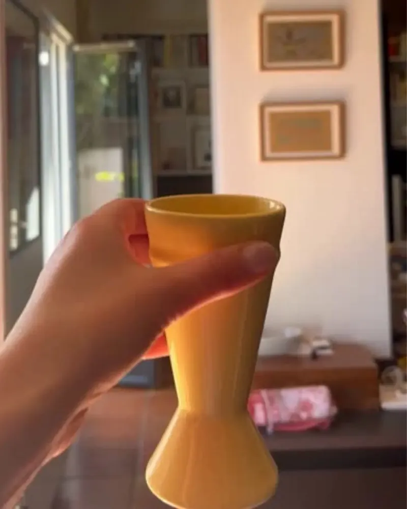 Accessoires thé et café - Nouveau Mazagran - Citron - Tasse à café iconique, réinventée - ATELIER MAISON QUATRE