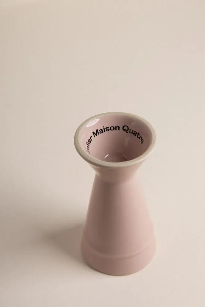 Decorative objects - Nouveau Mazagran - Nude - Minimalist stoneware coffee cup, reinvented - ATELIER MAISON QUATRE