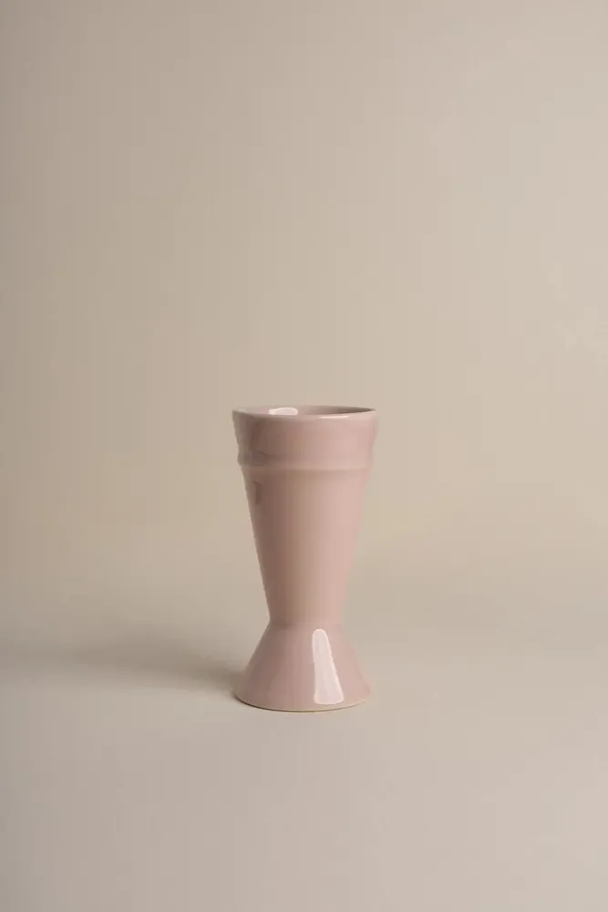 Decorative objects - Nouveau Mazagran - Nude - Minimalist stoneware coffee cup, reinvented - ATELIER MAISON QUATRE