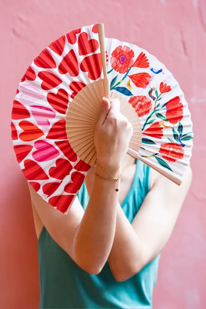 Decorative objects - FANS - Colourful designs - CARTESDART