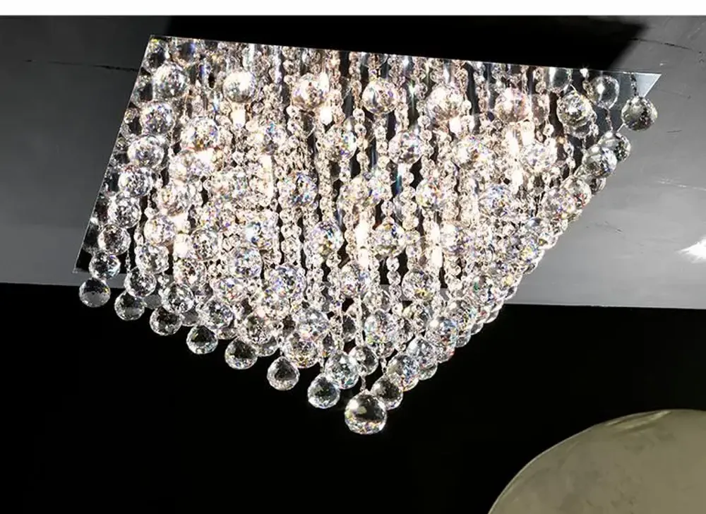 Ceiling lights - Pyramid Square Ceiling Light - CRISTALUX LIGHTING DESIGN