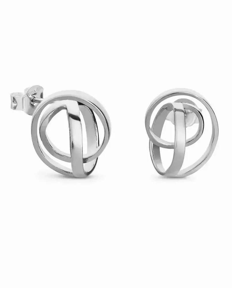Jewelry - SMALL EMBOLIC SILVER EARRINGS - JOIDART