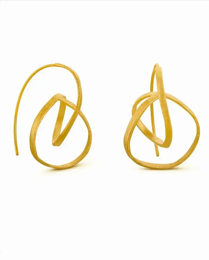 Bijoux - BOUCLES D'OREILLES DORÉES EMBOLIC MOYENNES - JOIDART