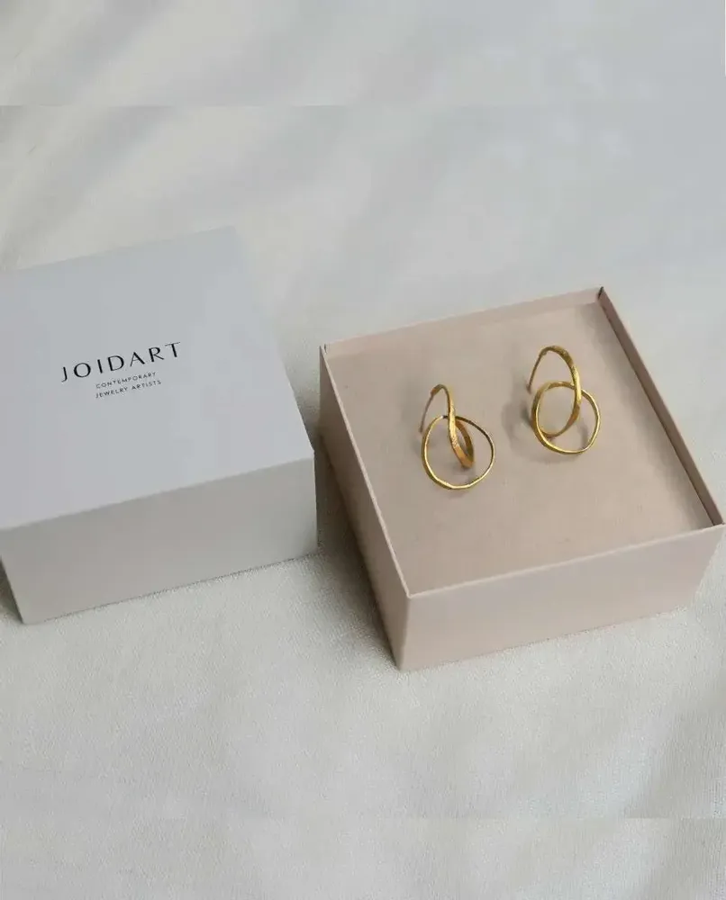 Bijoux - BOUCLES D'OREILLES DORÉES EMBOLIC MOYENNES - JOIDART